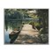 Stupell Industries Lake Life Dog on Dock Framed Giclee, design by Sara Culpepper